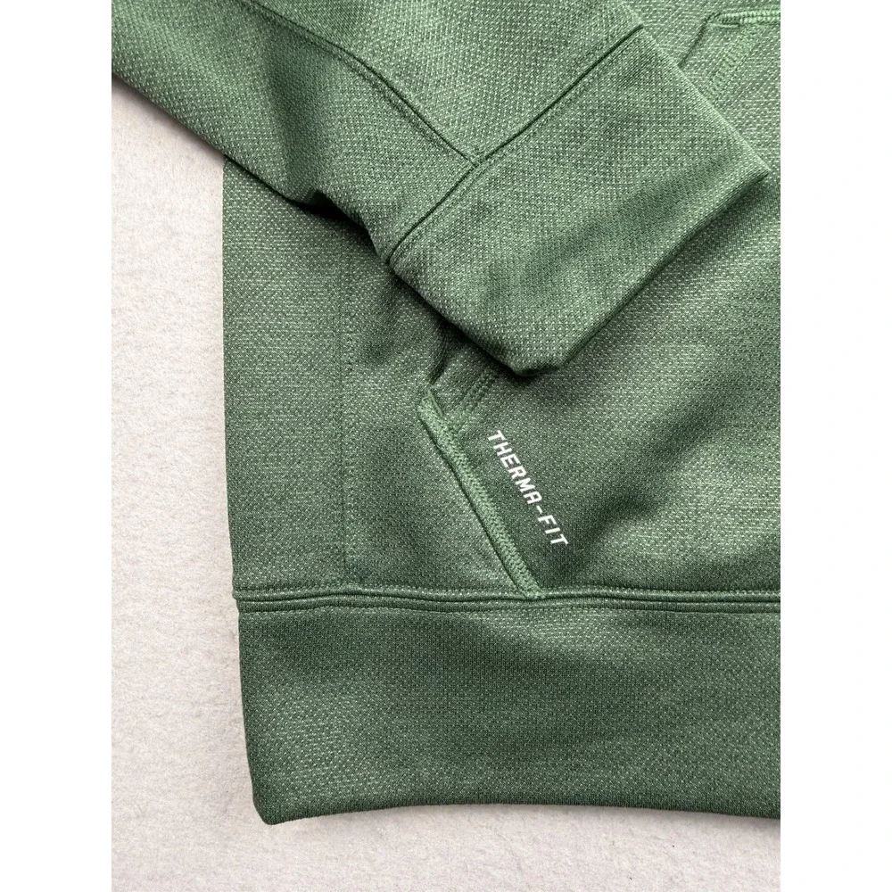 Nike Green Bay Packers Hoodie Mens L Full Zip Sweatshirt NFL Football Therma-Fit